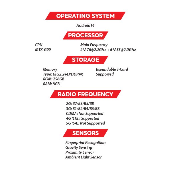 (New) Meizu Note 21 Pro 8GB+256GB Black / Blue / White Smartphone (Unlocked) 4 OZ MEIZU Note 21 Pro S1