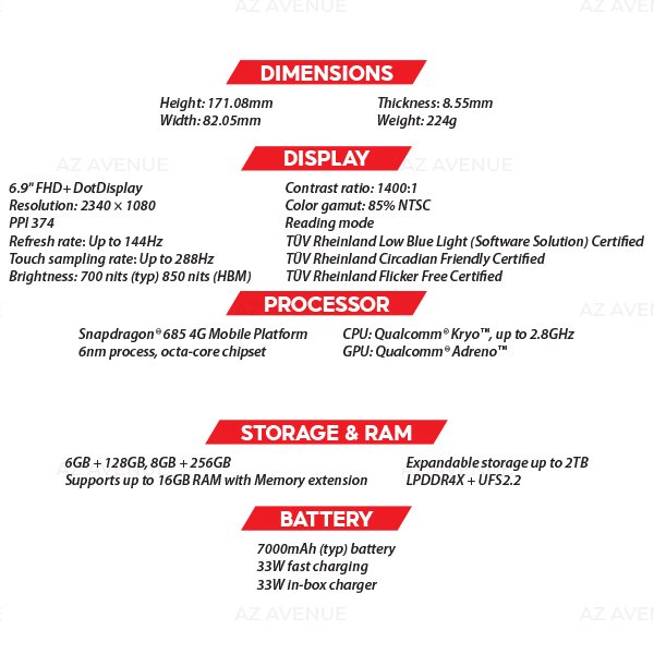 (New) Poco M7 6GB+128GB Black / Blue / Silver Smartphone (Unlocked) 4 OZ POCO M7 S1