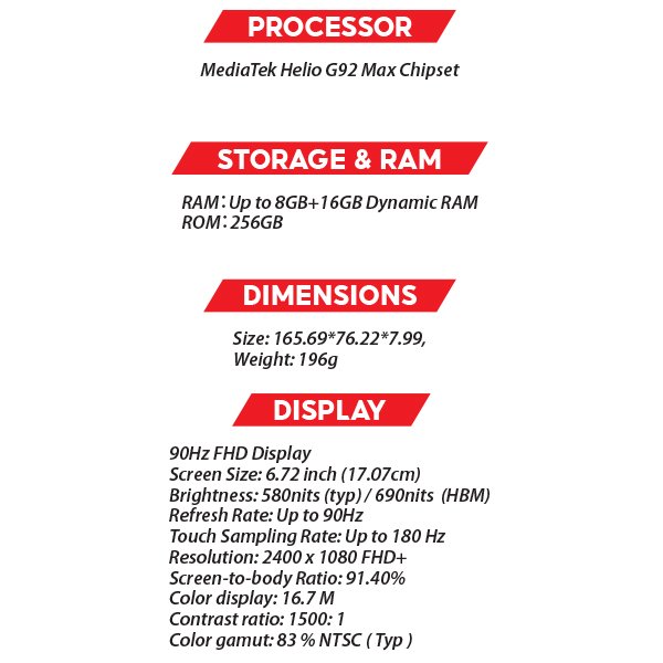 (New) Realme C75 8GB+256GB Black / Gold Smartphone (Unlocked) 3 OZ REALME C75 S1