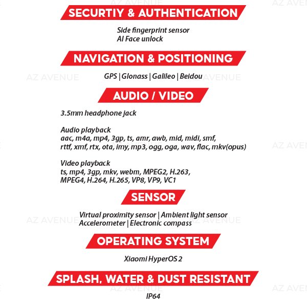 (New) Xiaomi Redmi 15C 8GB+256GB Black / Blue / Green / Orange Smartphone (Unlocked) 7 OZ REDMI 15C S3