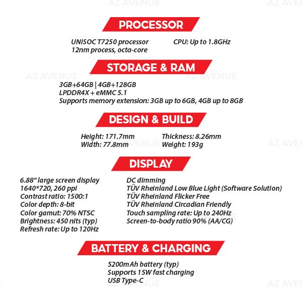 (New) Xiaomi Redmi A5 3GB+64GB Black / Blue / Gold Smartphone (Unlocked) 4 OZ REDMI A5 S1