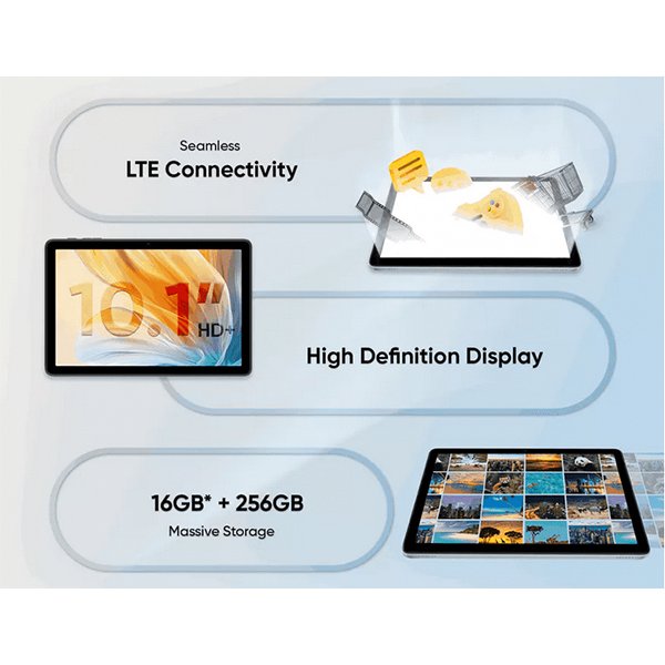 (New) Realme Techlife Pad Neo 8GB+256GB Blue / Grey Tablet (LTE) 4 REALME Techlife Pad Neo 3