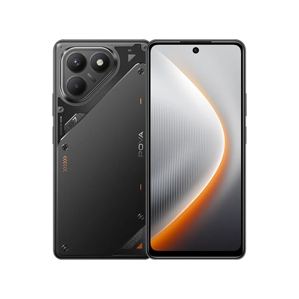 (New) Tecno Pova 7 16GB+256GB Black / Silver / Titanium Smartphone (Unlocked) 1 TECNO Pova 7 2