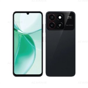 (New) ZTE Blade A35 4GB+64GB Black / Green Smartphone (Unlocked)