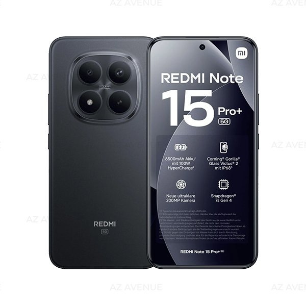 (New) Redmi Note 15 Pro Plus 5G 12GB+512GB Black / Blue / Brown Smartphone (Unlocked) 13 REDMI Note 15 Pro Plus 5G 2