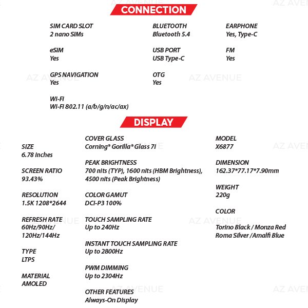 (New) Infinix Note 60 Ultra 5G 12GB+512GB Black / Blue / Red / Silver Smartphone (Unlocked) 8 OZ INFINIX Note 60 Ultra 5G S4