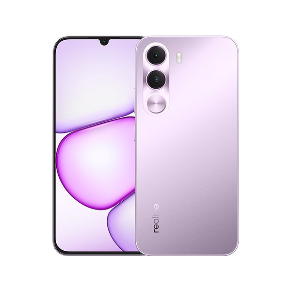(New) Realme C100i 4GB+128GB Grey / Purple Smartphone (Unlocked) 2 REALME C100i 3