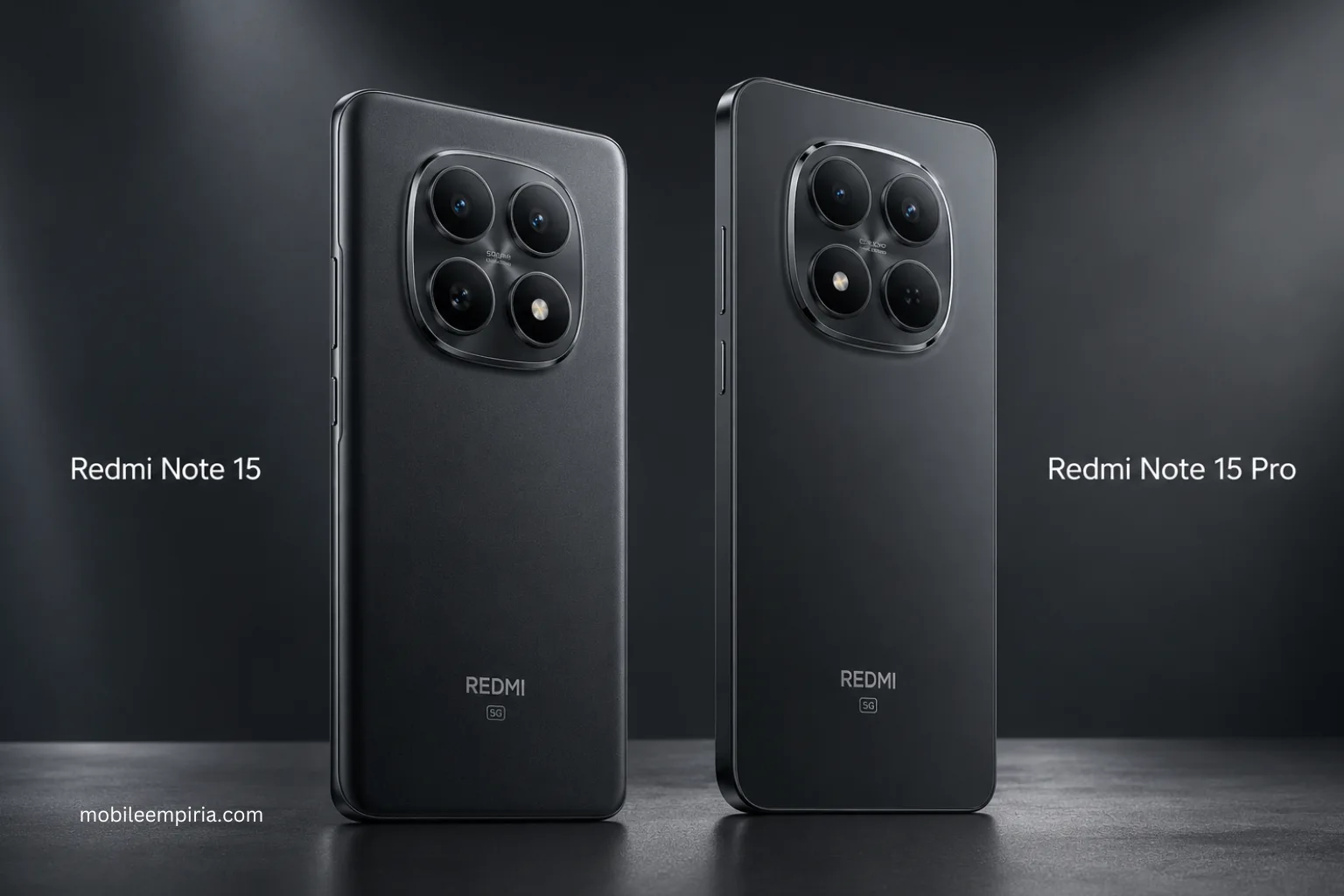 Redmi Note 15 5G vs Redmi Note 15 Pro 5G: Which to Buy?