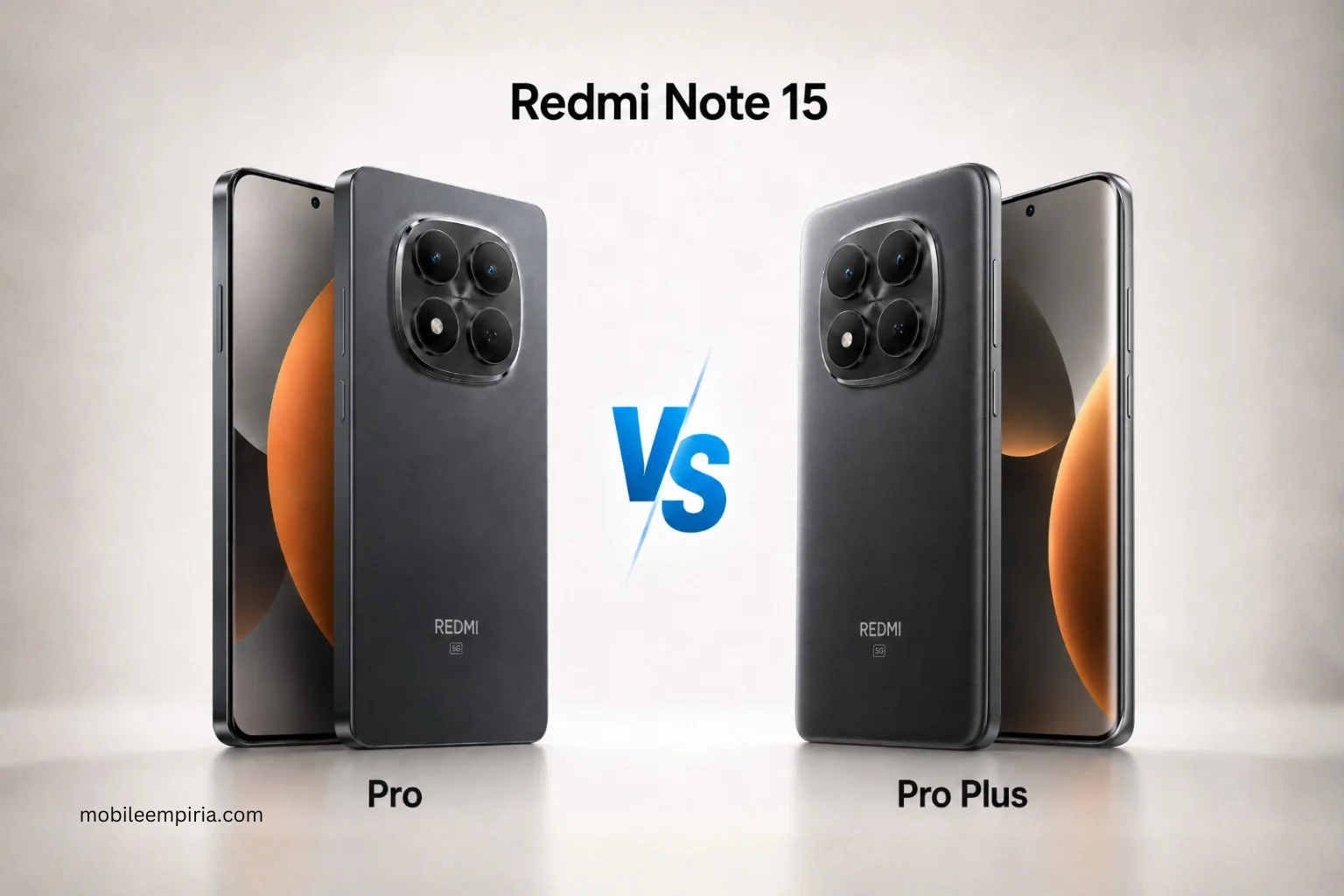 Redmi Note 15 Pro 5G vs Pro Plus 5G: Worth the Extra?
